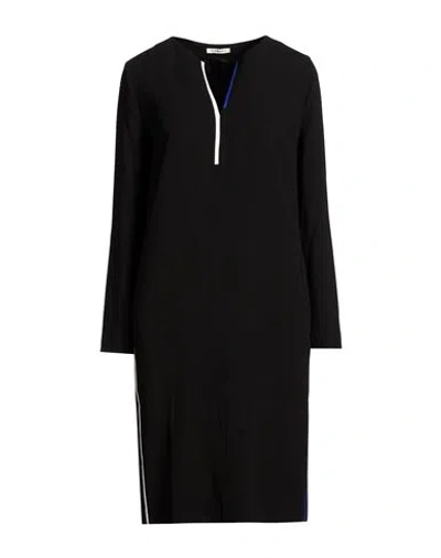 Iceberg Woman Midi Dress Black Size 2 Polyester