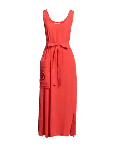 Iceberg Midi Dresses In Tomato Red