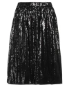 Iceberg Woman Midi Skirt Black Size 12 Polyester