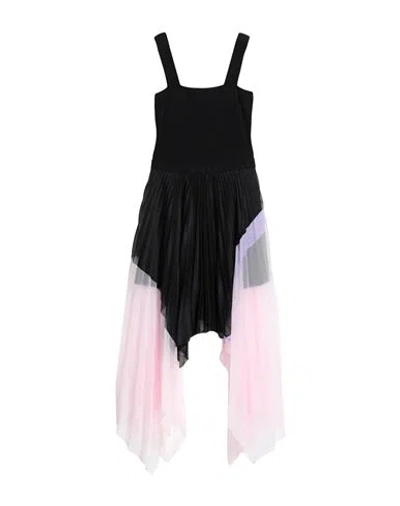Iceberg Woman Mini Dress Black Size Xs Viscose, Polyamide, Elastane