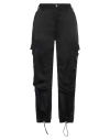 Iceberg Woman Pants Black Size 6 Acetate, Viscose