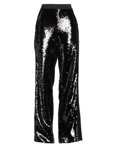 Iceberg Woman Pants Black Size 4 Polyester, Acetate, Viscose