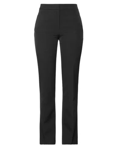 Iceberg Woman Pants Black Size 8 Polyester, Elastane