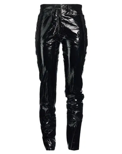 Iceberg Woman Pants Black Size 8 Polyester, Polyurethane