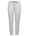 Iceberg Woman Pants Light Grey Size 10 Viscose, Polyamide In Grey