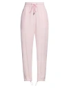 Iceberg Woman Pants Light Pink Size 10 Acetate, Silk In Pink