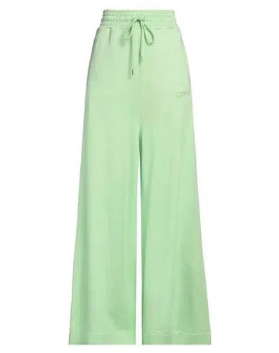 Iceberg Woman Pants Lime Green Size 8 Polyamide, Cotton, Polyester