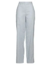 Iceberg Woman Pants Sky Blue Size 6 Linen, Cotton, Polyester In Blue