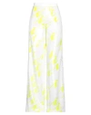 Iceberg Woman Pants White Size 2 Textile Fibers In White