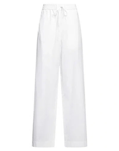 Iceberg Woman Pants White Size 6 Cotton