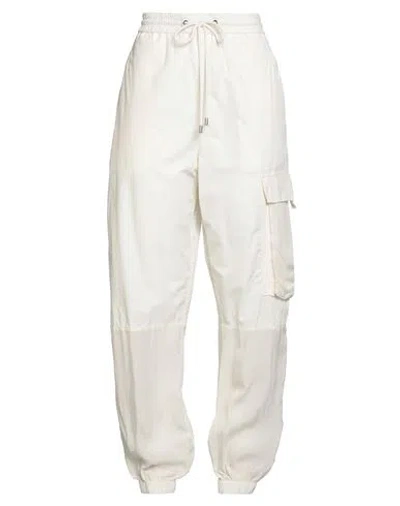 Iceberg Woman Pants White Size 6 Cotton