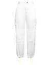 Iceberg Woman Pants White Size 8 Acetate, Viscose In White