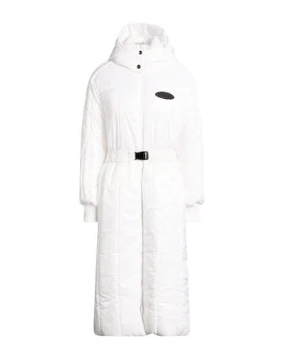 Iceberg Woman Puffer White Size 4 Polyamide