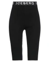 Iceberg Woman Shorts & Bermuda Shorts Black Size S Cotton