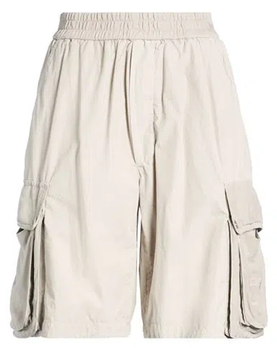 Iceberg Woman Shorts & Bermuda Shorts Grey Size 16 Cotton In Neutral