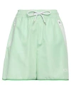 Iceberg Woman Shorts & Bermuda Shorts Light Green Size M Polyester