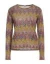 Iceberg Woman Sweater Mauve Size S Viscose, Cotton, Wool, Polyamide In Purple