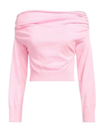 Iceberg Woman Sweater Pink Size Xs Cotton, Polyamide