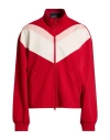 Iceberg Woman Sweatshirt Red Size L Polyester, Cotton In Red