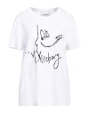Iceberg Woman T-shirt White Size M Cotton