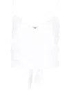 Iceberg Gewickeltes Top In White