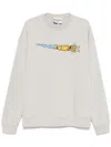 ICEBERG X GARFIELD CARTTON-PRINT SWEATSHIRT