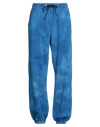 Iceberg X Kailand O. Morris Man Pants Bright Blue Size M Cotton, Polyester