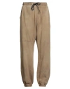 Iceberg X Kailand O. Morris Man Pants Camel Size M Cotton, Polyester In Brown