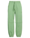 Iceberg X Kailand O. Morris Man Pants Green Size Xl Cotton, Polyester In Green