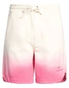Iceberg X Kailand O. Morris Gradient Shorts In White