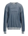 Iceberg X Kailand O. Morris Man Sweater Blue Size 3xl Cotton In Blue