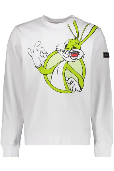 ICEBERG X LOONEY TUNES BUGS BUNNY-PRINT SWEATSHIRT