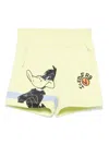 Iceberg X Looney Tunes Cartoon-print Shorts In Green