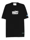 Iceberg X Peanuts Snoopy-print T-shirt In Black