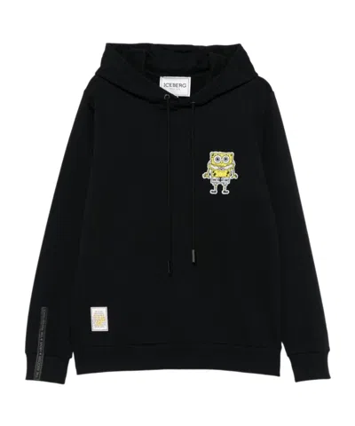 ICEBERG X SPONGEBOB GRAPHIC-PRINT HOODIE