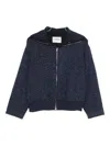 Iceberg Zip Collar Jacket In Blue
