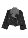 Iceberg Zip-fastening Jacket In Black