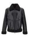 Iceberg Zip-up Bomber Jacket In Black