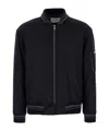 Iceberg Zipper Long-sleeve Casual Jacket In Black