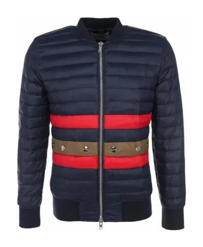 Iceberg Zippered Long-sleeved Down Jacket In Black