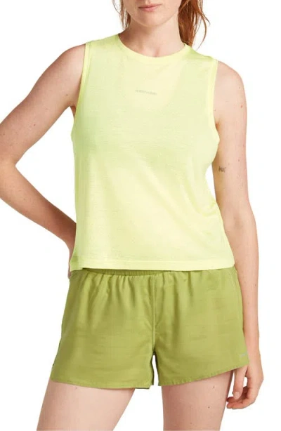 Icebreaker 125 Cool-lite Tank In Green