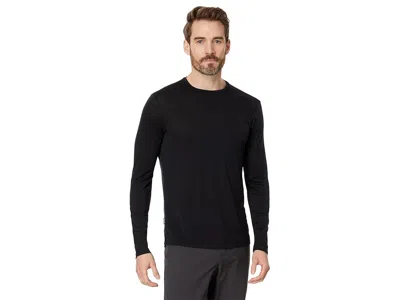 Icebreaker 125 Cool-litetm Sphere Iii Long Sleeve T-shirts In Black