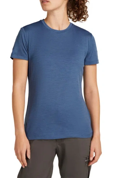 Icebreaker 150 Tech Lite Iii Merino Wool T-shirt In Blue