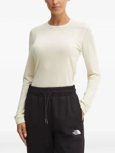 Icebreaker 200 Oasis Long-sleeve Crew-neck Base Layer In Neutral