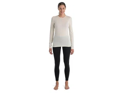 Icebreaker 200 Oasis Merino Baselayer Long Sleeve Crewe In White