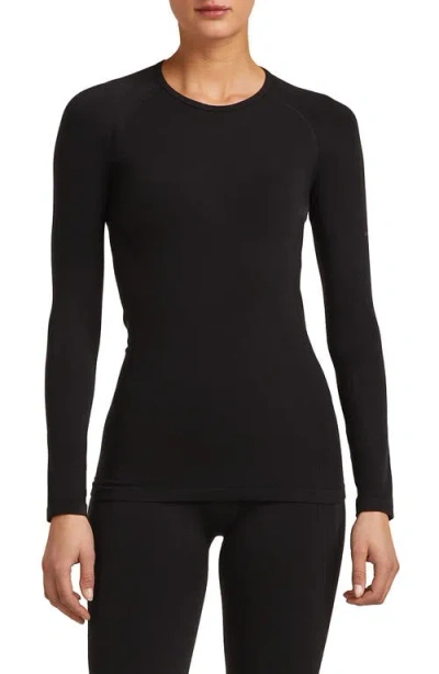 Icebreaker 260 Zoneknit™ Seamless Merino Wool Shirt In Black