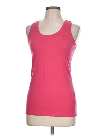 Pre-owned Icebreaker Active Tank Top In Pink