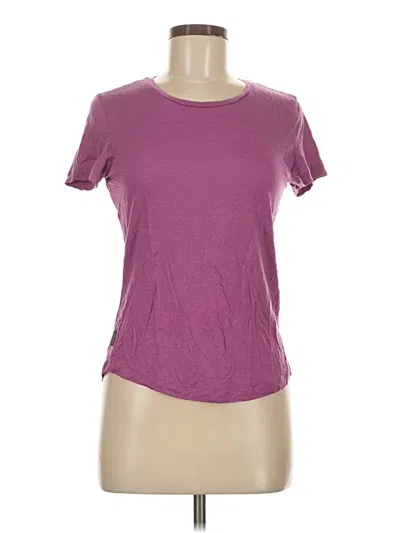 Pre-owned Icebreaker Active T-shirt In Purple
