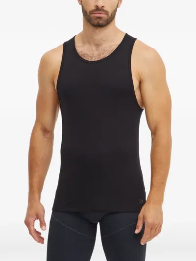 Icebreaker Anatomical Logo-print Tank Top In Black