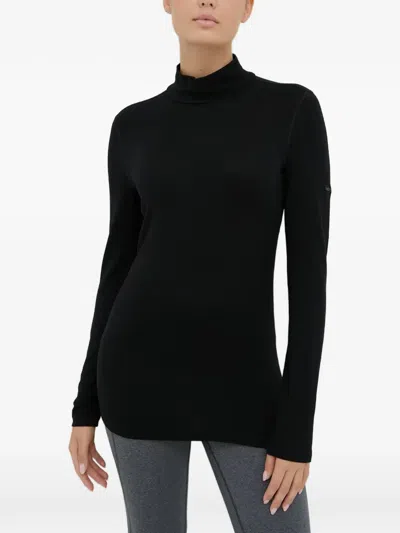 Icebreaker High-neck Long-sleeve Top In Black
